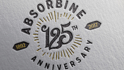 Anniversary Branding badge branding graphic design logo