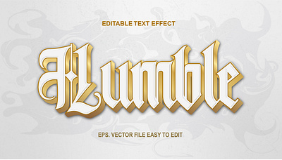 Editable text effect vintage gold alphabet background banner celebration classic customizable decoration editable text font effect gold graphic design poster promotion retro text effect text style type vintage web word