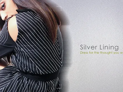 Silver Lining | IRL Fashion branding editorial fashion graphic design