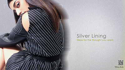 Silver Lining | IRL Fashion branding editorial fashion graphic design
