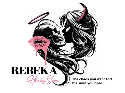 Author Rebeka Harley Seen Logo Design