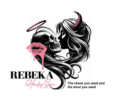 Author Rebeka Harley Seen Logo Design