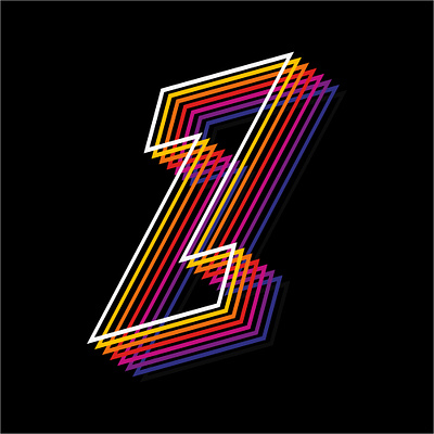 Modern Letter Z LOGO abstract logo brand branding design design logo digital art letter logo logos modern logo personal logo typographic vector art vector logo