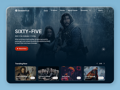 Movie Streaming Website