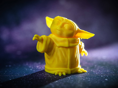 Grogu aka Baby Yoda 3D print 3d 3dprint