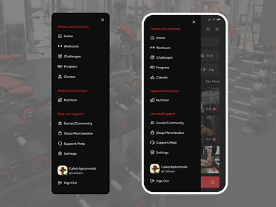 Sidebar UI