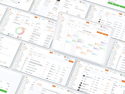 Gym management software booking product softwear ui ux