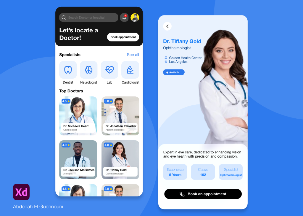 Example of Modern & Minimal Mobile App UI/UX