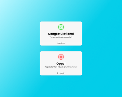 Flash Message (Daily UI Challenge # 011) dailyui design ui uiux user interface ux