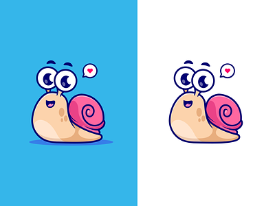 Snail🐌 animals cute house icon illustration logo nature pet shell slime slimy slow slug snail spiral wet wild