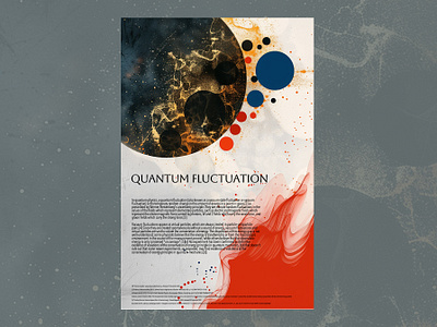 poster cover art design graphic design illustration physics science scientific illustration