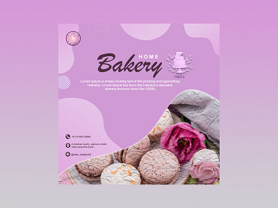 PRODUCT POST | CAKE BAKERY POSTER adobe photoshop bakery branding cake bakery cakeshop cakeshop posyter graphic design motion graphics post design post identity product poster social media social media poster