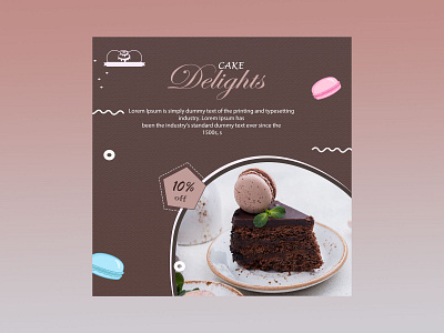 PRODUCT POSTER | CAKESHOP POST adobephotoshop bakery branding cake poster cake product cake shop post cakeshop graphic design graphic poster product poster socialmedia socialmedia poster