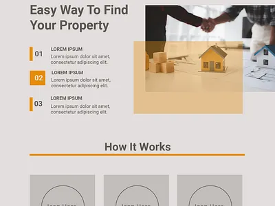 Real Estate Landing Pages arch architecture branding design graphic design