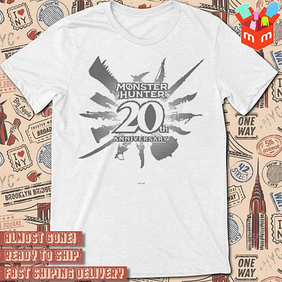 Monster Hunter 20Th Anniversary 2024 t-shirt