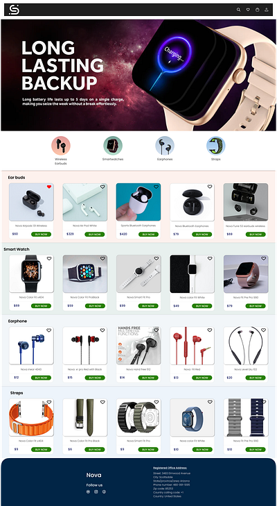 Electronics Ecommerce Projects bannerpage branding ecome figma lan landingpage ui uiux