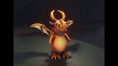 Cartoon Bronze Dragon Animated Low-poly 3D Model 3d 3d model animated bronze dragon 3d model animated dragon 3d model animation bronze dragon 3d model cartoon bronze dragon 3d mode cartoon dragon cartoon dragon 3d model dragon dragon 3d model graphic design low poly motion graphics pbr stylized bronze dragon 3d model stylized dragon stylized dragon 3d model