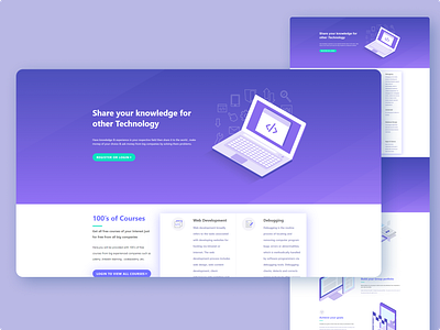 Agency Client Website Design agency figma landing page purple ui uiux user experience user interface ux web design website design