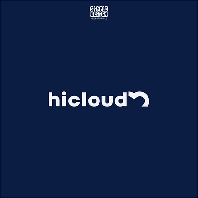 Hicloud brand identity branding cloud storage corporate branding graphic design logo logogram startup ui user interface visual identity
