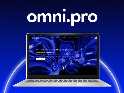 omni.pro - Website Design branding clean design logo modern new ui web web deign website website design