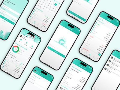 OHOS- Hospital scheduling app graphic design illustrator logo ui