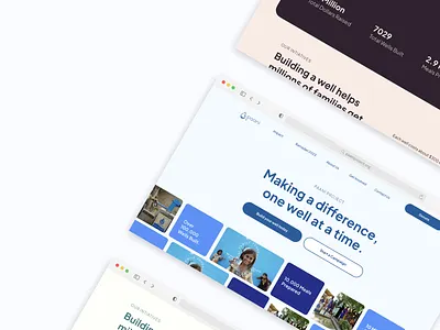 Paani: Redesign of Paani Project branding non profit paani redesign ui