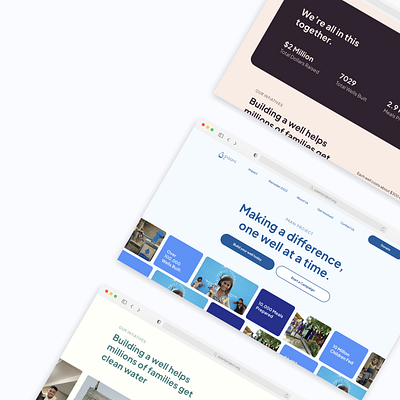 Paani: Redesign of Paani Project branding non profit paani redesign ui