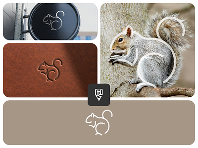 Squirrel logo app branding design flat graphic design icon illustration logo squirrel ui vector