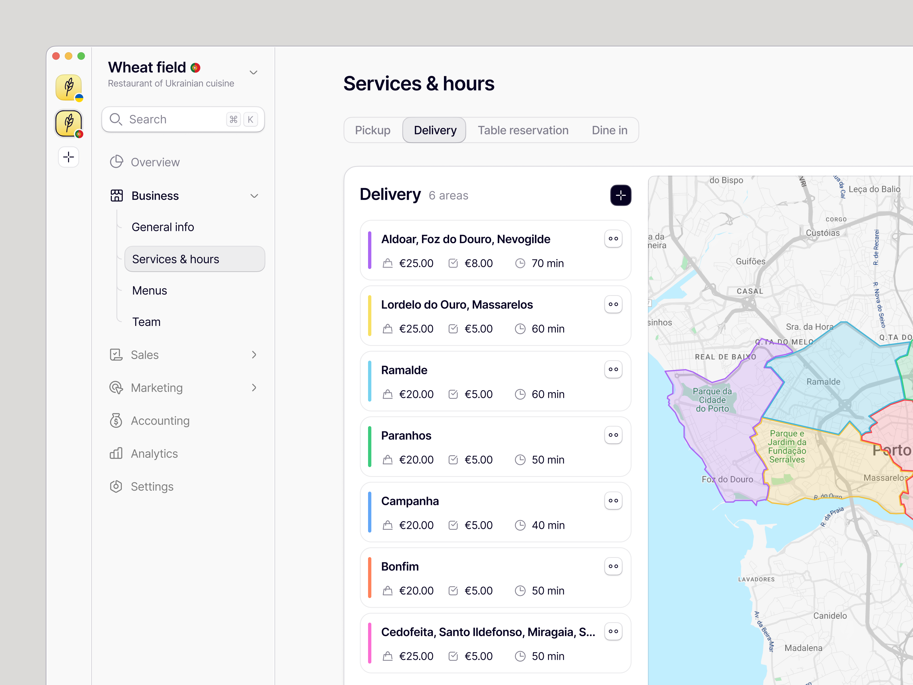 restaurant management software: app design, ui design app design desktop app management management app platform design restaurant management ui ui design ux ux design