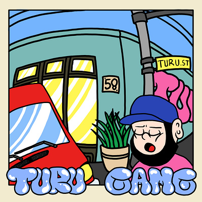TURU. TURU GANG. branding cartoon cute cartoon design graphic design illustration turu turu always