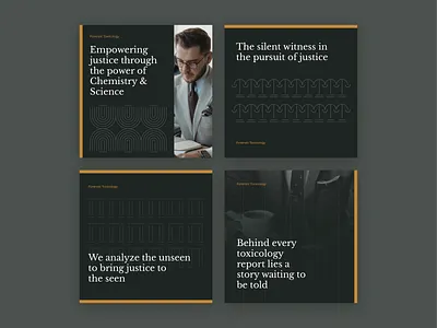 Forensic Toxicology Social Media advocate brand identity chemistry court crimes elegance forensic illustration instagram justice law lawyer lines logo minimalist pattern professional social media toxicology truth