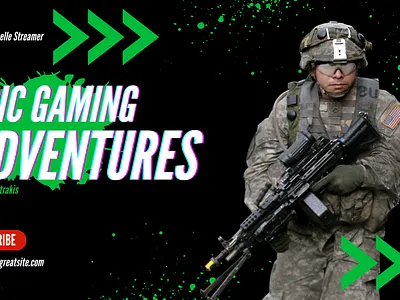 gamer thumbnails 3d animation ui