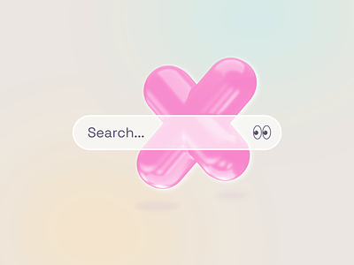 Search Bar Animation 3d after effects animation bar clean design figma interface letter micro interaction motion motion graphics parallax search ui ux web
