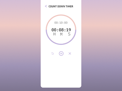 Count down timer