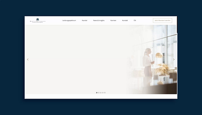 New company website for tax consultant and auditor Bleckmann. aesthetic animated website beige bright comapny website corporate website gold minimal dsign tax tax advisor ui ux webflow website