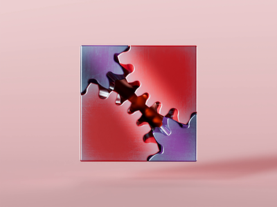 Gear Cube loop animation 3d 3d motion 3ddesign adobe illustration art blender digital art digital painting dribbble gear graphic design logo loop loop animation product vector vector illustration