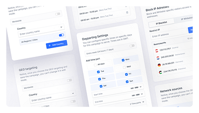 WIP 🌿 Campaign creator form sections adoptive campaign challenge dashboard desktop form layout mobile mockup presentation responsive saas web app