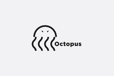 Octopus branding design graphic design logo minimal octopus