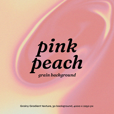 30 Pink Peach Grain Texture Background 4000×2250 Pixel JPEG Bund background branding brutalism cute design element grain graphic design photo pink template texture trendy