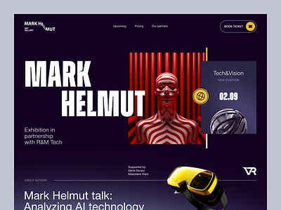 Mark Helmut Website design interface product service startup ui ux web website