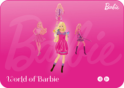 Barbie branding creative design graphic design illustration logo typography ui ux vector