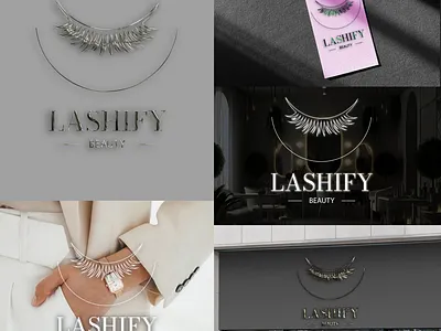 Logo for a beauty salon branding design graphic design illustration logo photo photoshop ui vector стиль