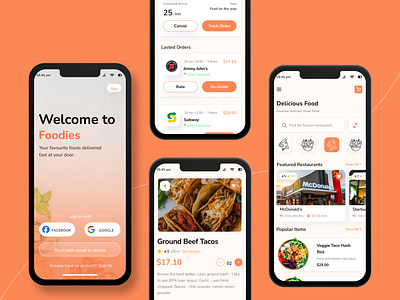 Food Delivery App 2024 app concept design figma food fooddelivery mobileapp ui