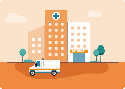 Hospital branding design graphic design illustration ui ux vector visual