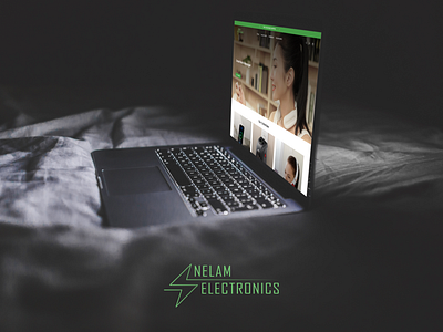 Electronics Website Design