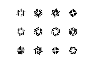 Exploring symbols and experimenting on angles. abstract branding circle graphic design logo logodesign symbol
