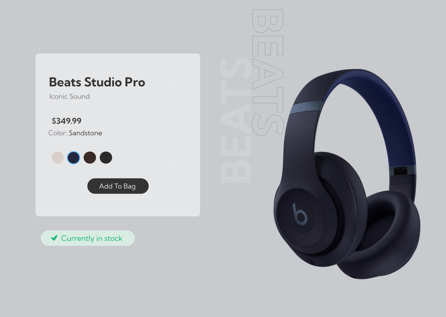 Daily UI Challenge #96 ; Currently In Stock Design 3d animation app branding challenge currently daily dailyui design figma graphic design illustration logo motion graphics product stock ui ux