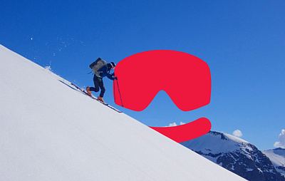 Ski Resort Logo - Brand Identity brand identity branding ice logo designer minimalist logo simplicity ski resort skier skiing snowboarding winter activities