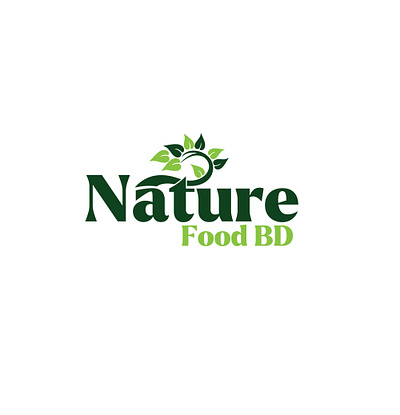 Nature Food BD logo design. branding design foodlogo graphic design logo logodesigns logoinspirations logomark logotype naturalfood orgaincfoodlogo typography vector
