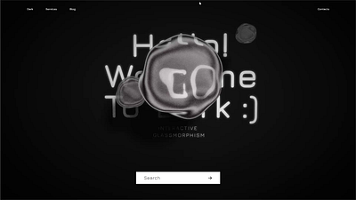 Dark Interactive Glassmorphism 3d animation art black branding circle dark dark mode design figma glassmorphism graphic design illustration interactive logo ui ux vector web web design